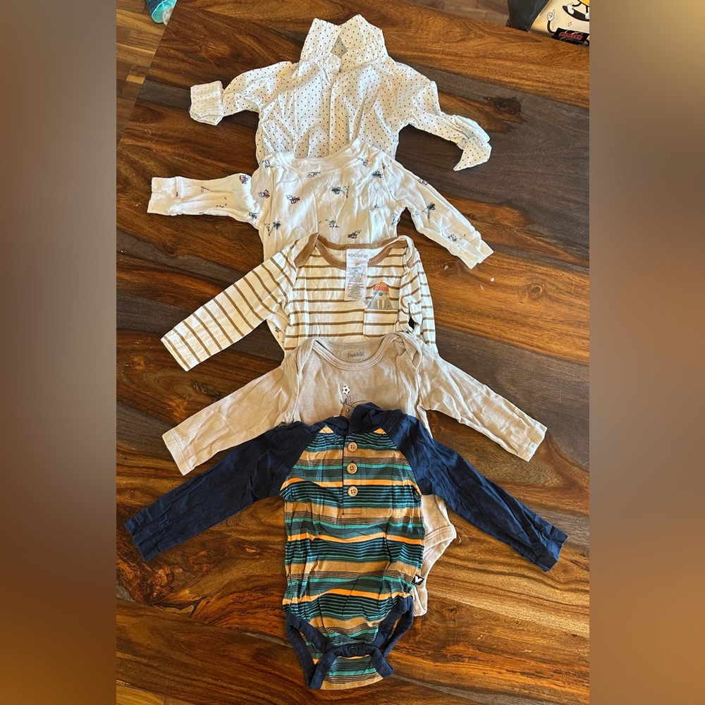 Baby Long Sleeve Onesie Set